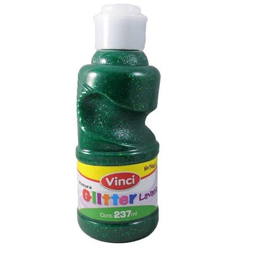 PINTURA DIGITAL GLITTER 237ML -VINCI-PINTURA ESCOLAR