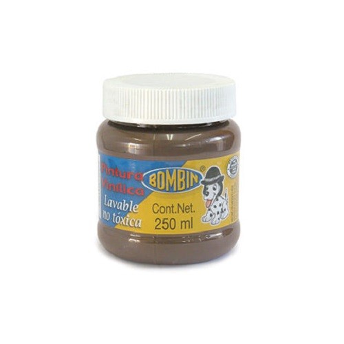 PINTURA VINILICA BOMBIN 250ML-BOMBIN-PINTURA ESCOLAR