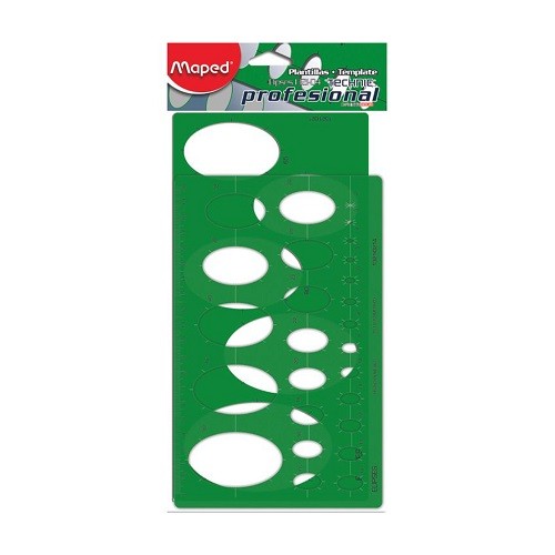 PLANTILLA ELIPSES 21 PLASTICA PROF VDE-MAPED-PLANTILLA