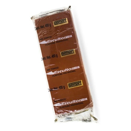 PLASTILINA EN BARRA P/ESCULTOR 400GR-ISEMARF-MASA/PLASTILINA