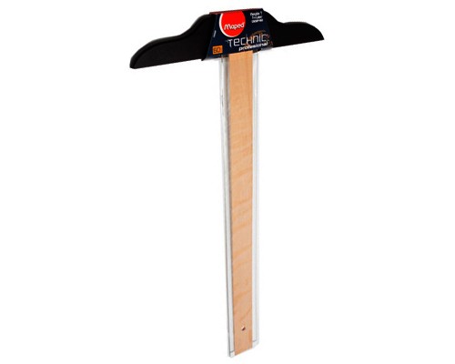 REGLA "T" MADERA TECHNIC PROFESIONAL 60CM-MAPED-REGLA T