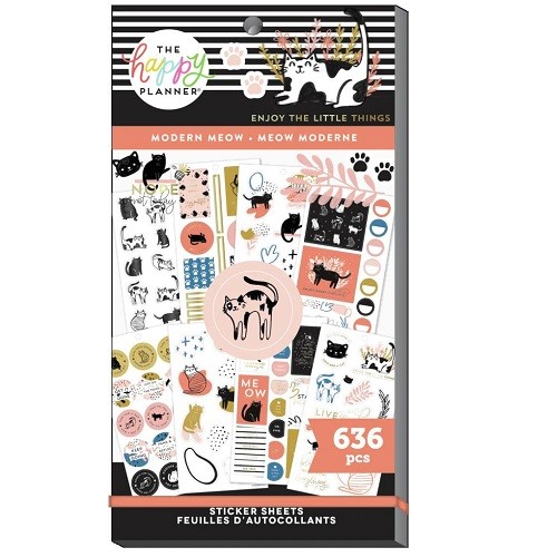 BLOCK 30 H DE STICKERS-HAPPY PLANNER-CALCOMANIA