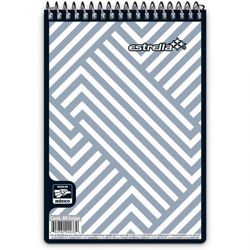 BLOCK TAQUIGRAFIA 100H-ESTRELLA-BLOCK O CUADERNOS