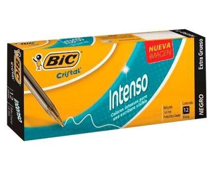 BOLIGRAFO CRISTAL INTENSO PUNTO EXTRA GRUESO 1.6MM 12PZ-BIC-BOLIGRAFO
