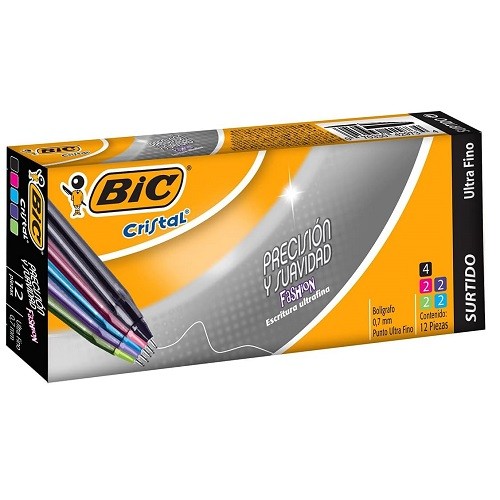 BOLIGRAFO CRISTAL PRECISION 12PZ-BIC-BOLIGRAFO