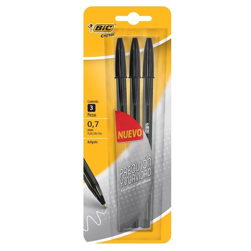 BOLIGRAFO CRISTAL PRECISION FINO 3PZ-BIC-BOLIGRAFO