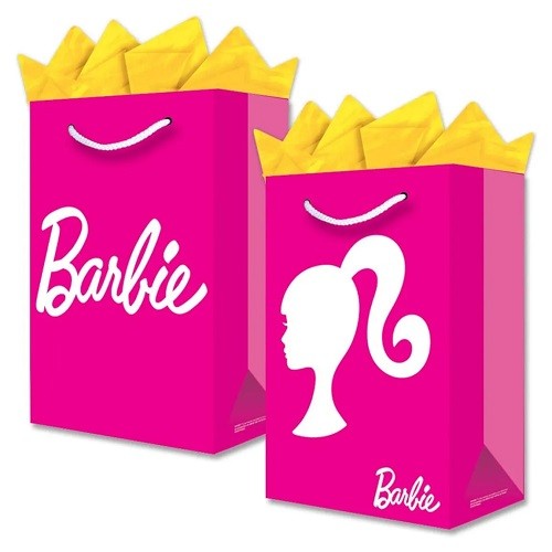 BOLSA DE REGALO GRANDE BARBIE 24X36.5X3CM-GRANMARK-BOLSA/CAJA DE REGALO