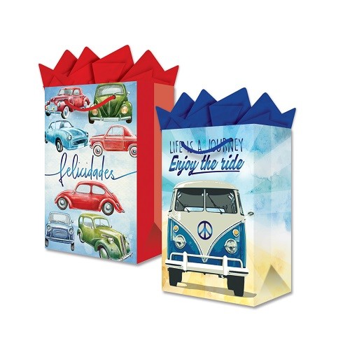 BOLSA REGALO MEDIANA C/A 26X20X10.5CM-GRANMARK-BOLSA/CAJA DE REGALO