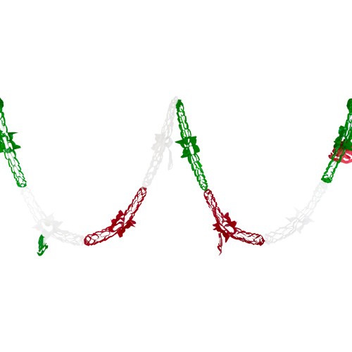CADENA SENCILLA PLASTICO PATRIA -ARTEMEX-ADORNO