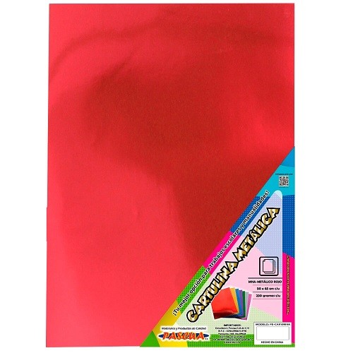 CARTULINA METALICA 68X53CM-PASCUA-CARTULINA