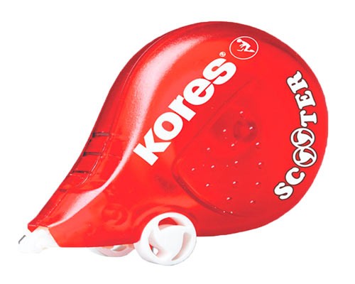 CORRECTOR CINTA SCOOTER 4.2MMX8M-KORES-CORRECTOR