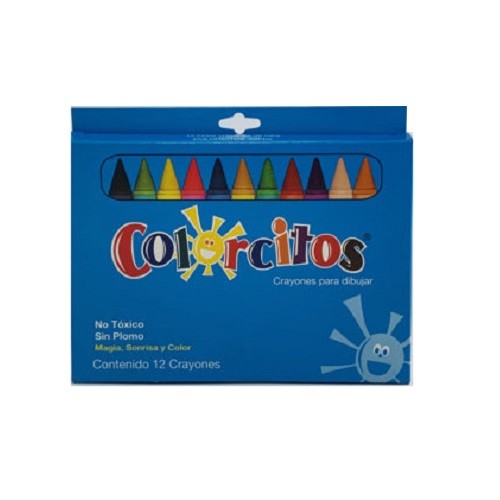 CRAYON JUMBO 12PZ-COLORCITOS-CRAYONES