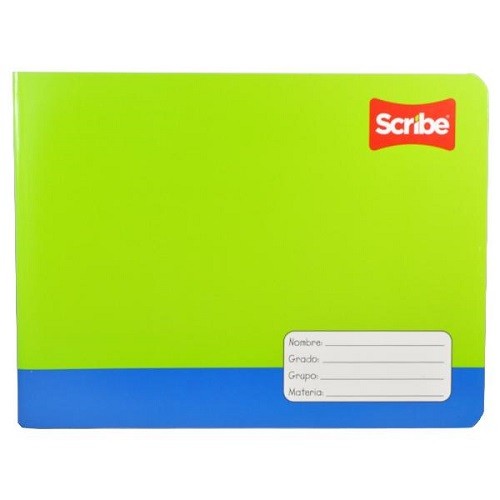 CUADERNO ITALIANO ENGRAPADO CLASICO 100H-SCRIBE-BLOCK O CUADERNOS