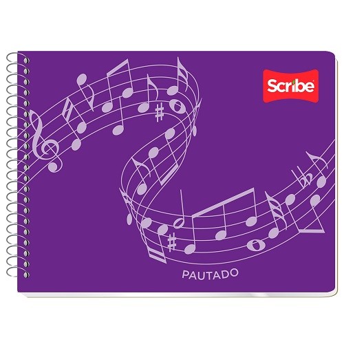 CUADERNO ITALIANO PAUTADO 50H-SCRIBE-BLOCK O CUADERNOS