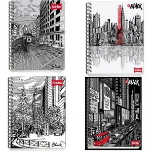 CUADERNO PROFESIONAL BLACK 100H-SCRIBE-BLOCK O CUADERNOS