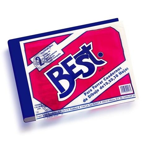 FORRO PARA CUADERNO MARQUILLA BEST 2PZ-BEST-FORRO