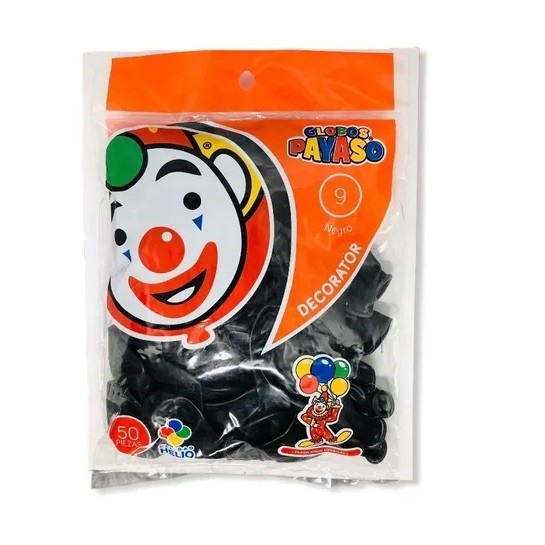 GLOBO DECORATOR 7 100PZ-PAYASO-GLOBO