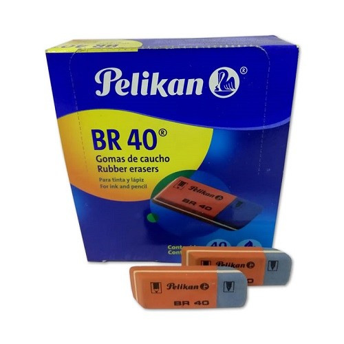 GOMA BR40 DE CAUCHO 40PZ-PELIKAN-GOMA