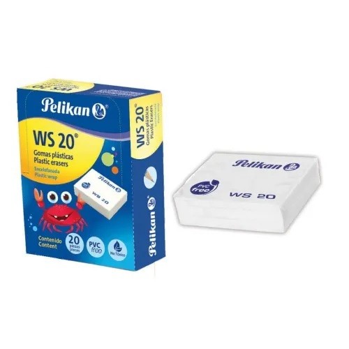 GOMA WS20 SINTETICA 20PZ-PELIKAN-GOMA