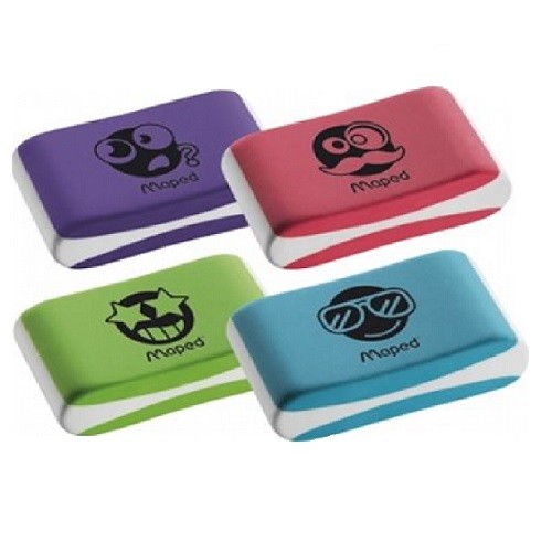 GOMA ESSENTIALS SOFT COLOR SINTETICA 6PZS -MAPED-GOMA