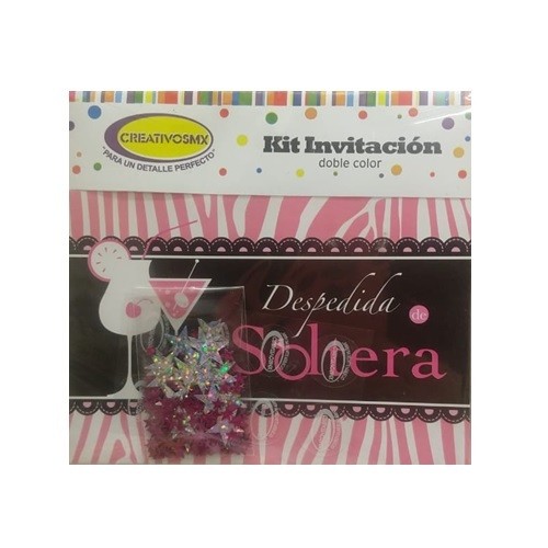 INVITACION DOBLE C/8-CREATIVOSMX-INVITACION