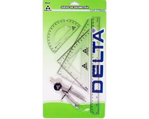 JUEGO DE GEOMETRIA CON COMPAS-DELTA-JUEGO DE GEOMETRIA