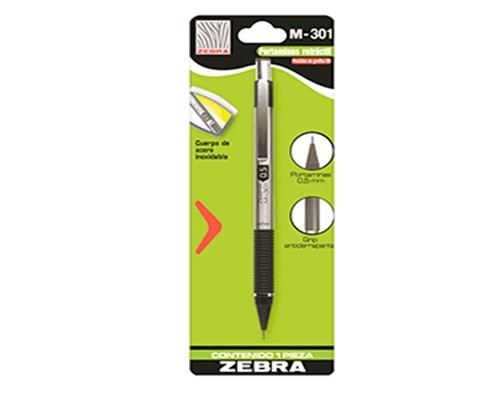 LAPICERO 0.5MM M-301 SURT -ZEBRA-LAPICERO