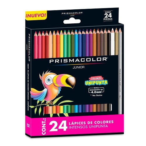 LAPICES DE COLORES PRISMACOLOR JR 24 PIEZAS-PRISMACOLOR-LAPIZ D/COLOR ESCO.