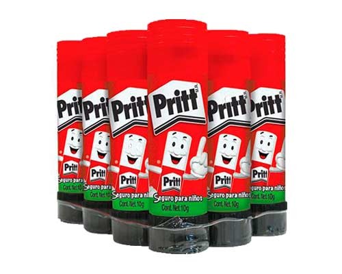 LAPIZ ADHESIVO 11G 12PZ-PRITT-PEGAMENTO