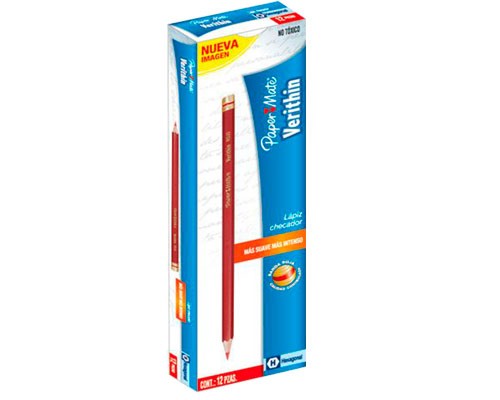 LAPIZ CHECADOR VERITHIN 12PZ-PAPER MATE-LAPIZ