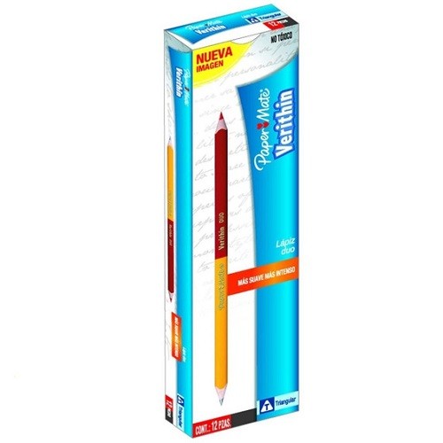 LAPIZ DUO VERITHIN 12PZ-PAPER MATE-LAPIZ