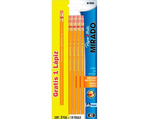 LAPIZ GRAFITO 2 MIRADO 8PZ-PAPER MATE-LAPIZ