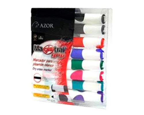 MARCADOR PARA PIZARRON GRIP 8PZ-MAGISTRAL-MARCADORES