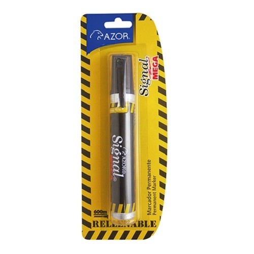 MARCADOR PERMANENTE MEGA SIZE-AZOR-MARCADORES