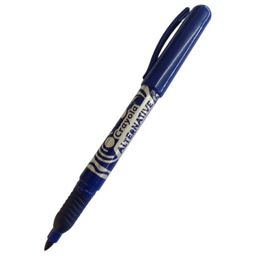MARCADOR PERMANENTE "ALTERNATIVE" PUNTO FINO 6 PZS -CRAYOLA-MARCADORES