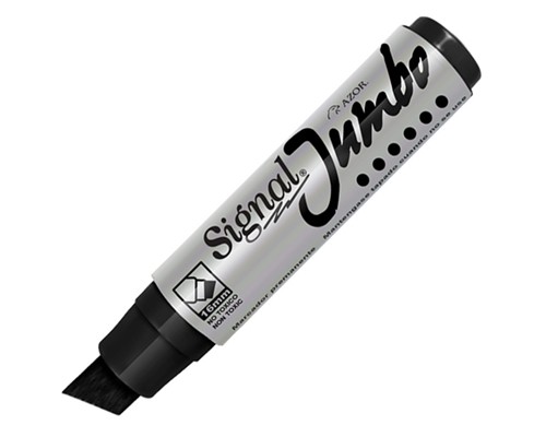 MARCADOR PERMANENTE JUMBO 1PZ-SIGNAL-MARCADORES