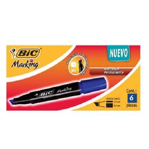 MARCADOR PERMANENTE MARKING MANAUS 6PZ-BIC-MARCADORES