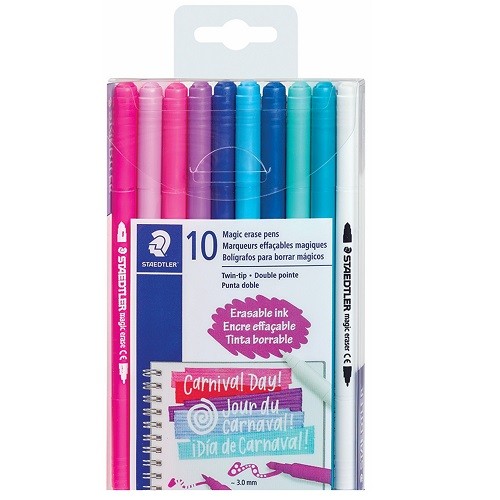 MARCADORES DOBLE PUNTA 10 PZAS-STAEDTLER-ROTULADOR