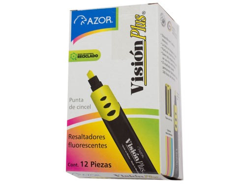 MARCATEXTOS VISION PLUS 12PZ-VISION-RESALTADOR
