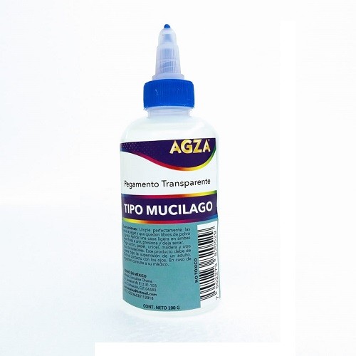 MUCILAGO TRANSPARENTE 100 ML-AGZA-SILICON
