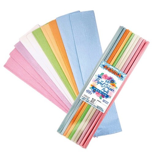 PAPEL CREPE 50X200CM 10PZ-PASCUA-PAPELES CREPE
