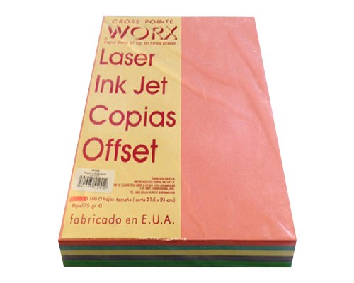 PAPEL WORX SMOOTH CARTA SURT 75GR 250H-WORX-PAPEL MULTIFUNCIONAL