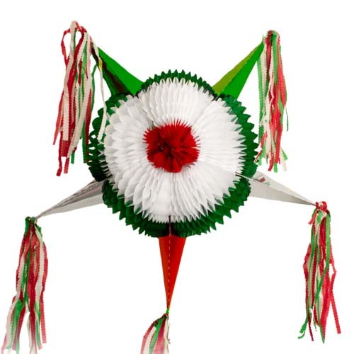 PIÑATA ESTRELLA TRICOLOR-ARTEMEX-ADORNO