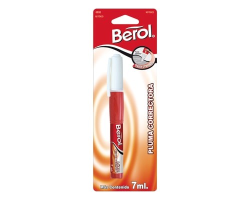 PLUMA CORRECTORA 7ML-BEROL-CORRECTOR