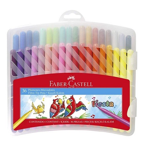 PLUMON FIESTA 45 36PZS-FABER CASTELL-PLUMIN/PLUMONES
