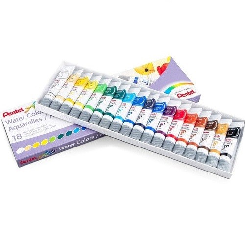ACUARELA LIQUIDA COLOURS 18PZ -PENTEL-ACUARELA