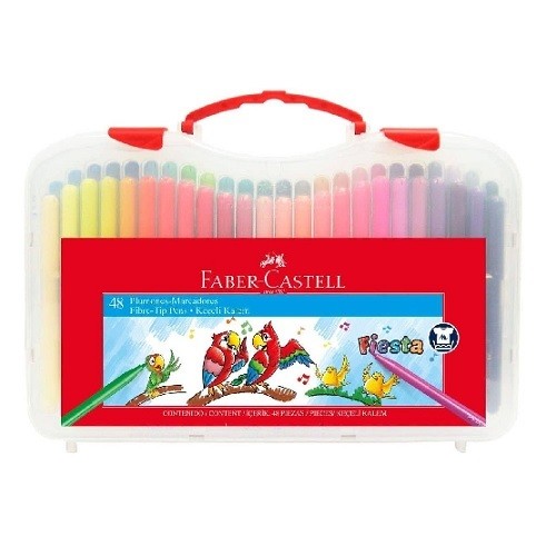 PLUMON FIESTA RIGIDO 60PZAS-FIESTA 45-PLUMIN/PLUMONES