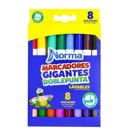 PLUMON LAVABLE DOBLE PUNTA GG 8PZ-NORMA-PLUMIN/PLUMONES