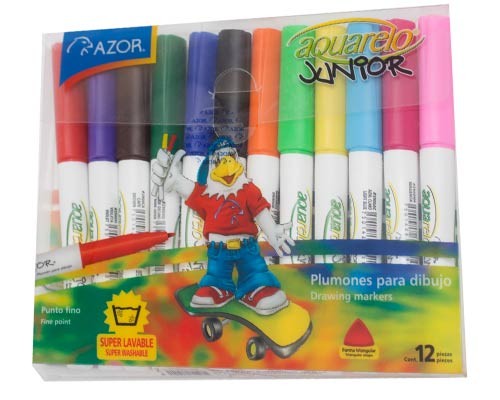PLUMON AQUARELO JR 12PZ-AQUARELO-PLUMIN/PLUMONES