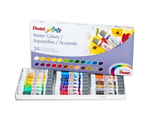 ACUARELA LIQUIDA PENTEL ARTS 24PZS -PENTEL-ACUARELA